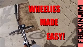 How to Wheelie a Fixed Gear  quot Fixie quot Professional Tips [upl. by Spanos237]