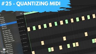 25  MIDI Quantizing For Perfect Time amp Scale Newbie to Ninja  A Beginners Guide to Logic Pro [upl. by Karl978]