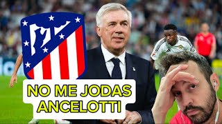 ATLÉTICO 1  1 REAL MADRID  LO TENÍAMOS ANCELOTTI LO TENÍAMOS [upl. by Nerhtak842]