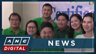 Halalan2025 Congress aspirants file certificates of candidacy at San Juan  ANC [upl. by Lurie]