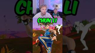 KID LIKES CHUN LI TOO MUCH fortnite [upl. by Bowes]