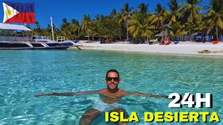 vivimos 24 HORAS en una ISLA DESIERTA KALANGGAMAN FILIPINAS [upl. by Maxentia]