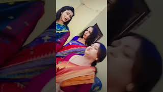 Madhura Sansara  Shooting time masti 😂🤩 youtubeshort dulhanbanami sambalpuristatusodiaactress [upl. by Eihcir]