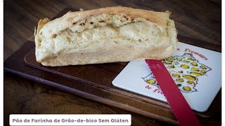 Receitas Funcionais  Pão de Farinha de Grãodebico [upl. by Cyn]