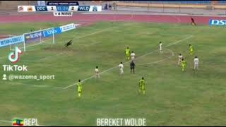 BetKing Ethiopian Premier League  Ethiopia football  Bereket Wolde Goal [upl. by Eniamat]