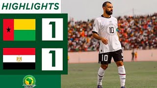 GuineaBissau vs Egypt 11 Highlights Goals  2026 FIFA World Cup Qualifiers [upl. by Zared]