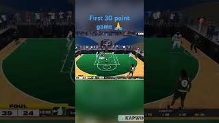 Nba 2k25  30 point game in rec 🙏🙏🙏🙏 [upl. by Ennaj]