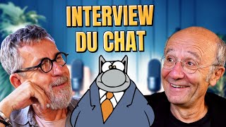 Comment créer un personnage iconique  Interview de Geluck et du Chat 🐱 [upl. by Leeann]