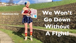 We Wont Go Down Without a Fight Music Video  Madeleina Kay ft Dave Rowntree and Guy Pratt [upl. by Hunley]