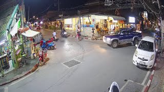 🔴 Piri Piri Mediterranean Bar amp Grill  Lamai  Koh Samui  Thailand  Live Street Webcam  1440p [upl. by Blondie]