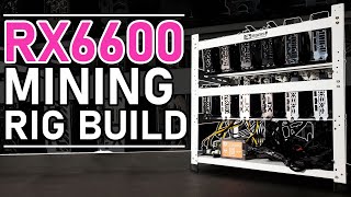 How To Build A GPU Mining Rig  RX6600 Crypto Mining Rig Build [upl. by Haroppizt]