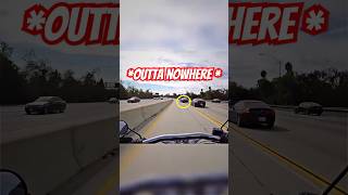 Car Causes Biker To Crash shorts [upl. by Neih567]