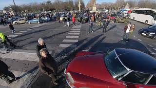 Traversée de Paris hivernale 2023  Montmartre et Concorde [upl. by Labinnah]