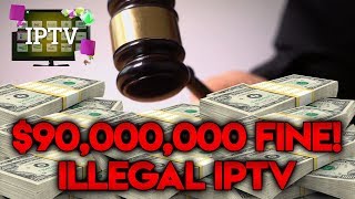 90 MILLION FINE FOR ILLEGAL IPTV [upl. by Ali]