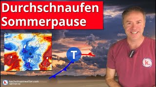 Wetterumstelllung Erstmal nichts mehr mit Sommer und großer Wärme [upl. by Llenrup]