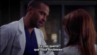 Greys Anatomy S09E11  Jackson tells April [upl. by Hakvir]