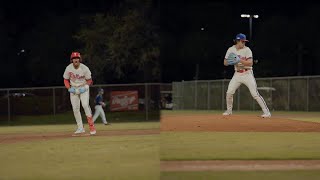 Day 1 of WWBA Jupiter  Phillies Scout Team Vs Trosky National upper class [upl. by Llenreb]