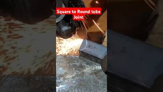 Square to Round tube Joint migstickwelder1992 welding shortsviral [upl. by Filemon868]