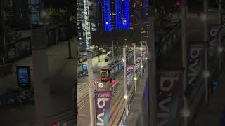 The view of Sydney light rail tram from Circular Quay Train Station lightrail sydney [upl. by Mandel1]