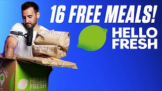 How to Get 16 Free Meals from HelloFresh 🍽️ [upl. by Hestia]