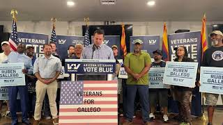 VoteVets PACT Act Tour  Veterans for Gallego [upl. by Moulden150]