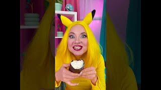 Pikachu vs Sonic Food Challenge  Who Wins 123go food challenge [upl. by Netta]