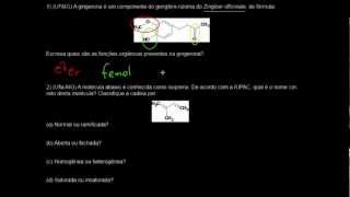 Química Orgânica  Lista 1 [upl. by Lehrer]