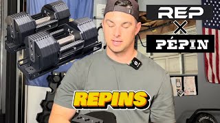 The highly anticipated REP X PÉPIN FASTseries adjustable dumbbell REVIEW [upl. by Nickie]