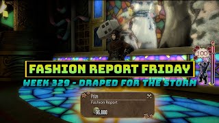 FFXIV Fashion Report Friday  Week 329  Draped for the Storm [upl. by Lotta463]