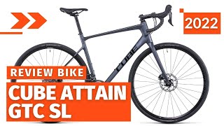 Cube Attain Gtc Sl disc 2022  New road race Bik Why Its So Good [upl. by Ehav98]