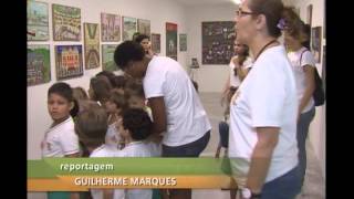 Repórter Rio  Museu de arte naïf lança projeto para escolas [upl. by Elo416]