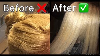 Wella T18 Toner  How to get rid of brassy hair [upl. by Godfree250]