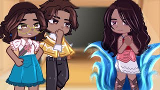 Encanto React To Moana  Gacha React [upl. by Anastasio370]