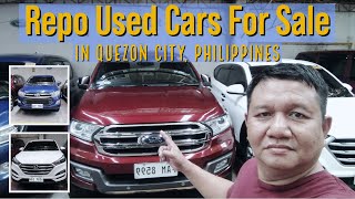 Repo Used Cars for sale in Quezon City Philippines [upl. by Merlin]