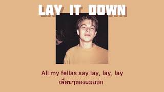 Lay it down  steelix remix   Lloyd แปลไทย  thaisub [upl. by Neerac727]