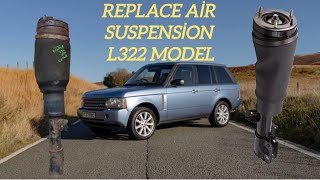 How To Replace Your L322 Front Air Suspension Front Strut Quick And Easy DIY  EMECHANIC [upl. by Berke619]