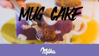 Recette  Mug Cake Chocolat Milka  Fast and good [upl. by Erusaert]