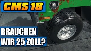 AutoWerkstatt Simulator 2018 122  Brauchen wir 25 Zoll  CMS18 Deutsch [upl. by Anelam]