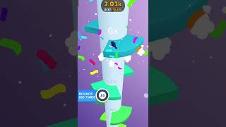 Helix jump gameplay 🏈 [upl. by Egres]