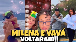 Milena e Vavá estão namorando 😱 [upl. by Deina]