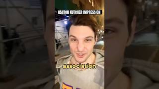 ASHTON KUTCHER IMPRESSION skits funny comedy impression ashtonkutcher snl vlog shorts diddy [upl. by Tillman497]