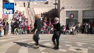 FLASH MOB IN JERUSALEM [upl. by Enomyar]