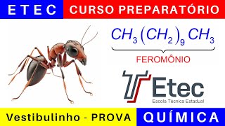 Vestibulinho ETEC 2025 🎯 Correção da Prova de QUÍMICA etec 2024 BoraETEC [upl. by Linn]