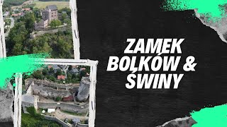 Zamek Bolków amp Świny z drona 2024 [upl. by Ramad]