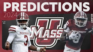 2024 UMASS College Football Predictions [upl. by Aterg895]