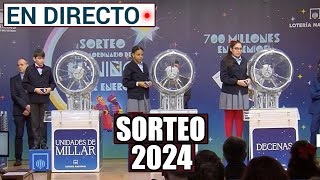 SORTEO LOTERIA DEL NIÑO 2024 EN DIRECTO  SORTEO LOTERIA NACIONAL EN VIVO DE HOY PREMIOS 2024 [upl. by Whitelaw]