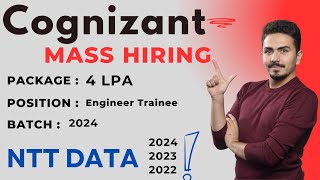 COgnizant  NTT Data  Backend developer  Wipro  Job Hiring Fresher [upl. by Keheley536]