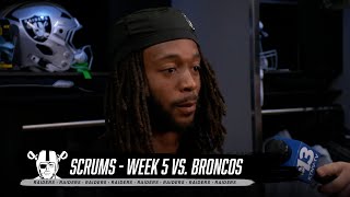 Jakobi Meyers Jakorian Bennett and Charles Snowden Media Availability  Week 5 vs Broncos [upl. by Sufur238]