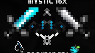 Minecraft PvP Texture Pack 1718  Mystic 16x  Default Edit [upl. by Meerek321]