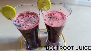 Beetroot juice  Beetroot juice recipe  Beetroot juice in Kannada [upl. by Bohrer796]